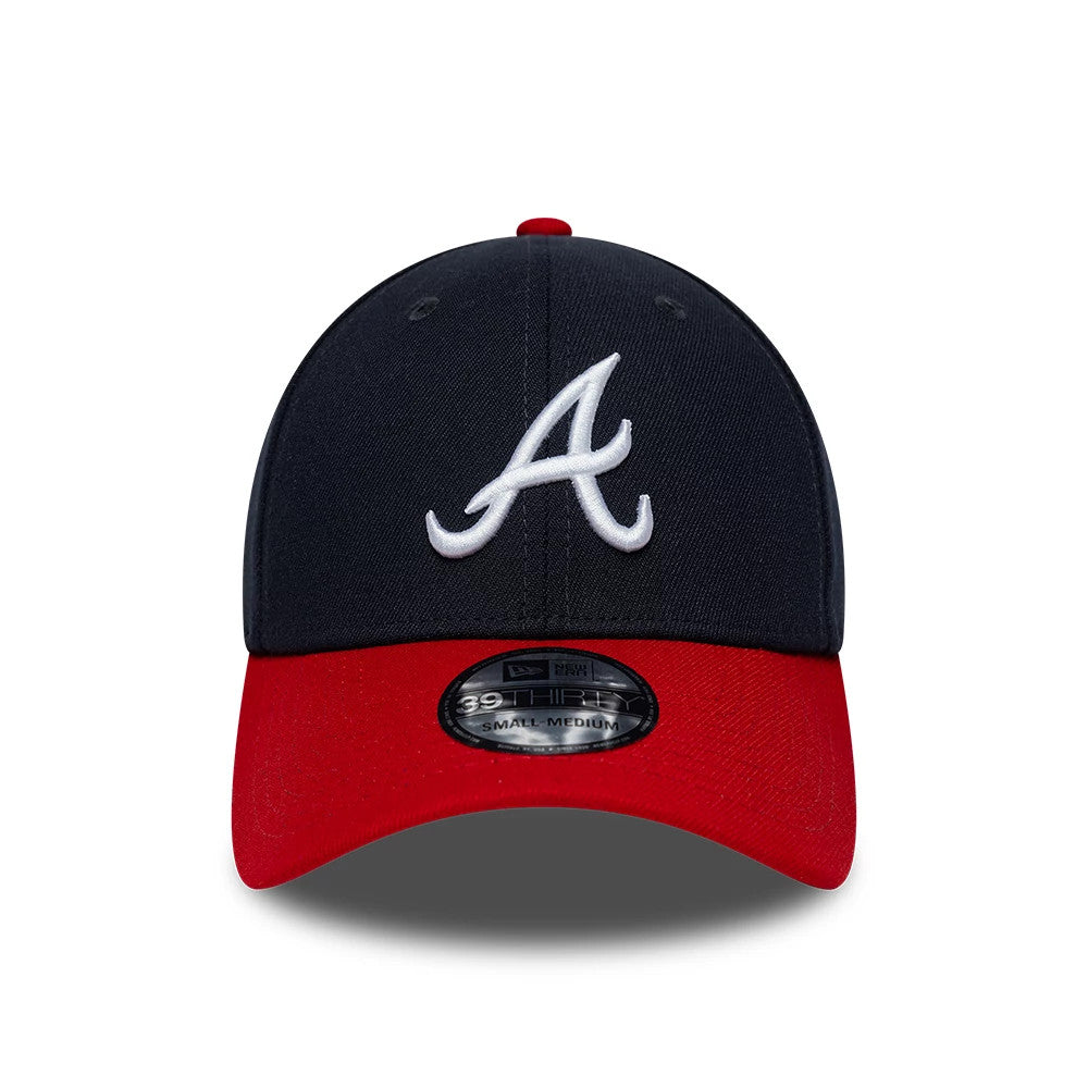 New Era Atlanta Braves MLB Classic Navy 39THIRTY Stretch Fit Cap