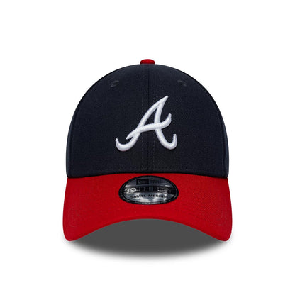 New Era Atlanta Braves MLB Classic Navy 39THIRTY Stretch Fit Cap