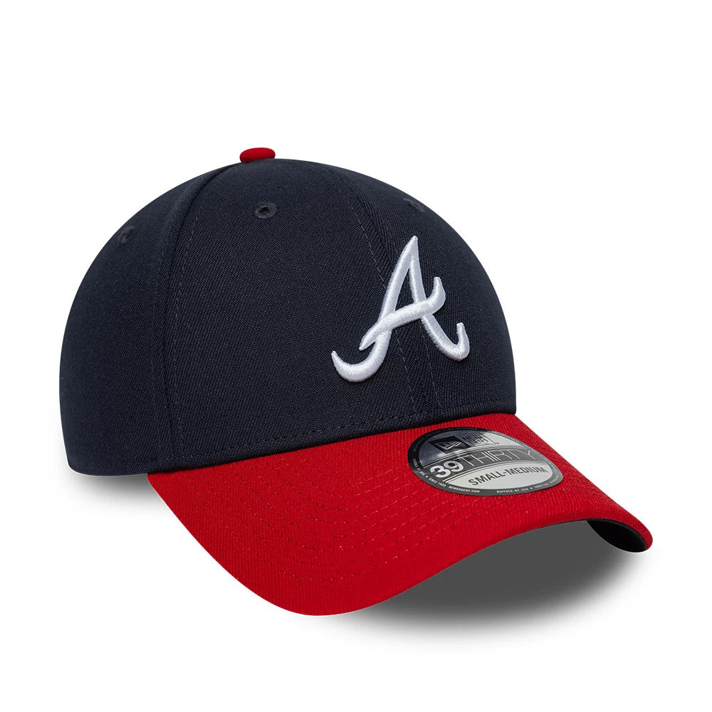 New Era Atlanta Braves MLB Classic Navy 39THIRTY Stretch Fit Cap