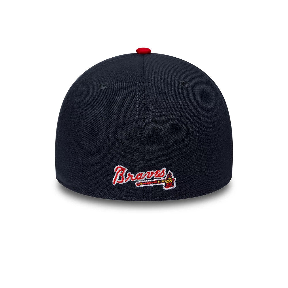 New Era Atlanta Braves MLB Classic Navy 39THIRTY Stretch Fit Cap