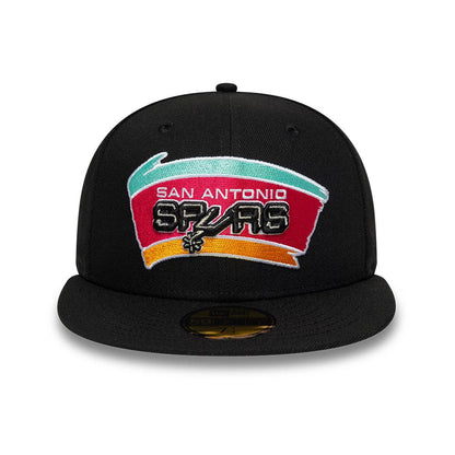 New Era San Antonio Spurs NBA Hardwood Classic Black 59FIFTY Fitted Cap