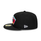 New Era San Antonio Spurs NBA Hardwood Classic Black 59FIFTY Fitted Cap