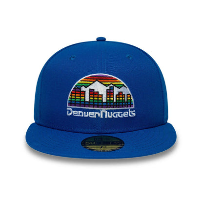 New Era Denver Nuggets NBA Hardwood Classic Blue 59FIFTY Fitted Cap