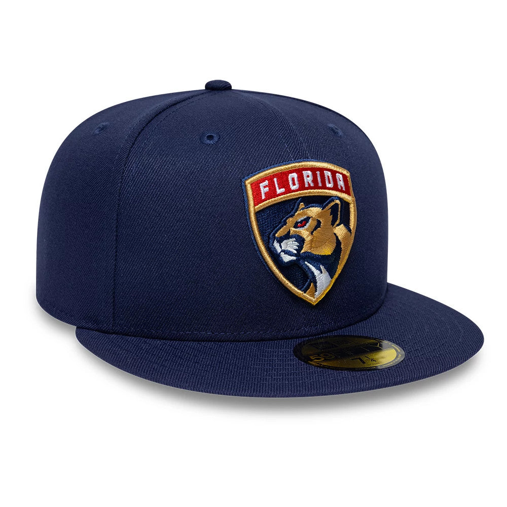 New Era Florida Panthers NHL Navy 59FIFTY Fitted Cap