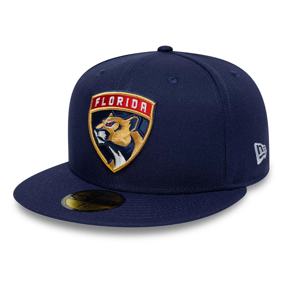 New Era Florida Panthers NHL Navy 59FIFTY Fitted Cap