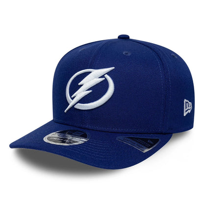 NEW ERA Tampa Bay Lightning NHL Team Blue 9SEVENTY Adjustable Stretch Snap Cap