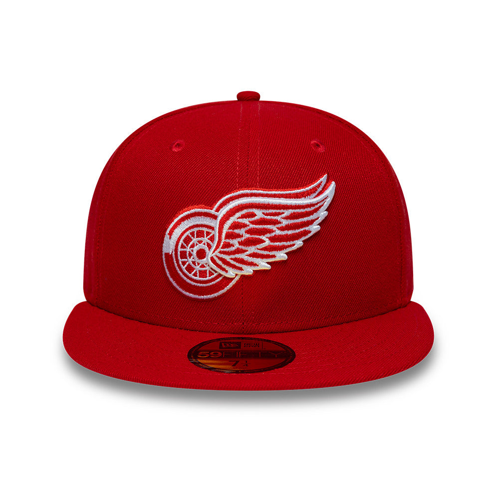 New Era Detroit Red Wings NHL Red Grey UV  59FIFTY Fitted Cap