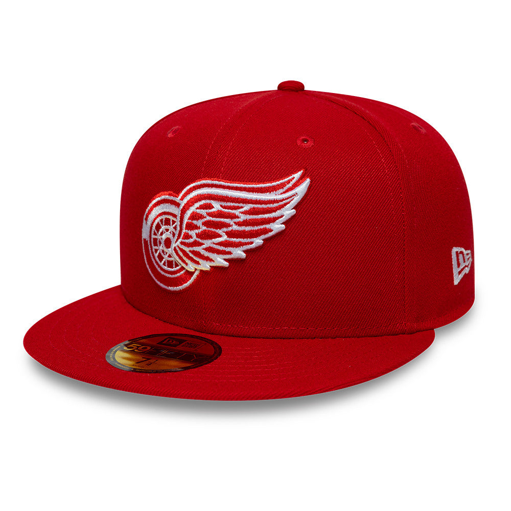 New Era Detroit Red Wings NHL Red Grey UV  59FIFTY Fitted Cap
