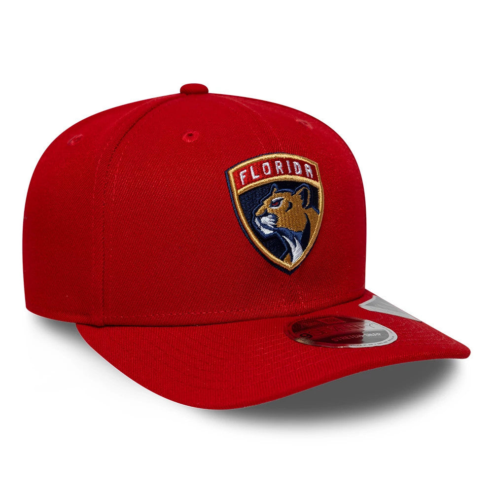 New Era Florida Panthers NHL Team Red 9SEVENTY Stretch Snap Adjustable Cap