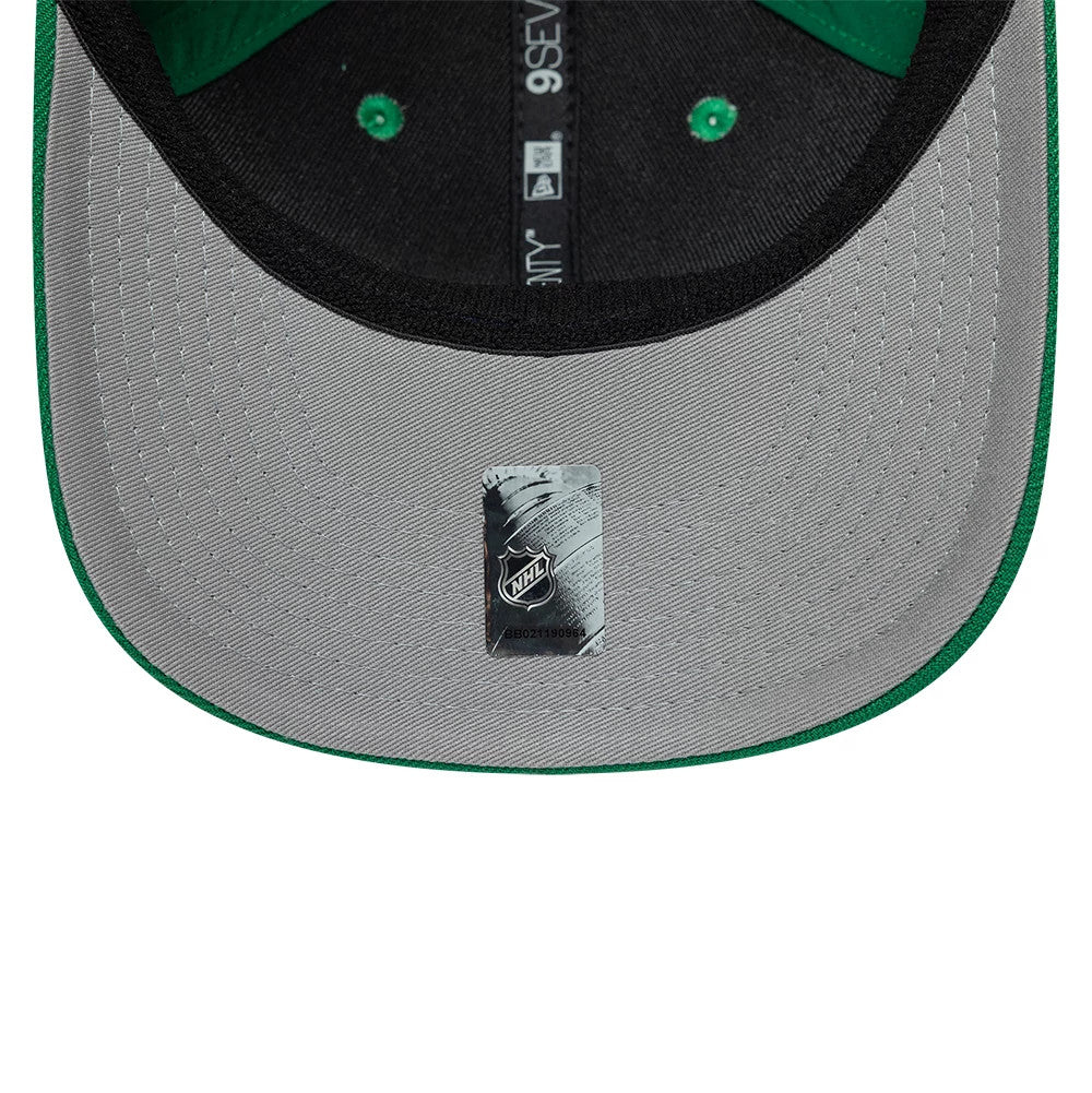 New Era Dallas Stars NHL Team Green 9SEVENTY Stretch Snap Adjustable Cap