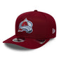 New Era Colorado Avalanche NHL Team Dark Red 9SEVENTY Stretch Snap Adjustable Cap