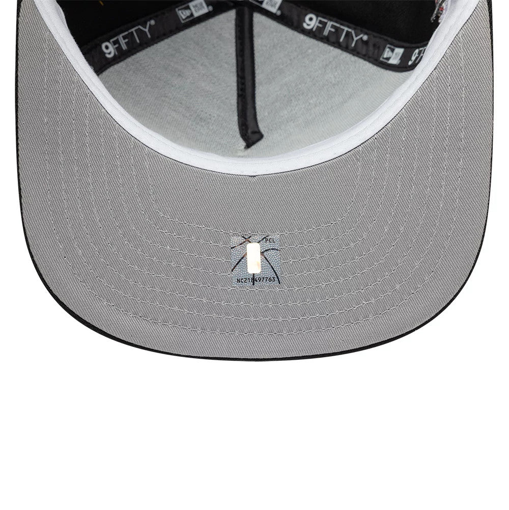New Era Philadelphia 76ers NBA Hardwood Classic Blue 9FIFTY A-Frame Snapback Adjustable Cap