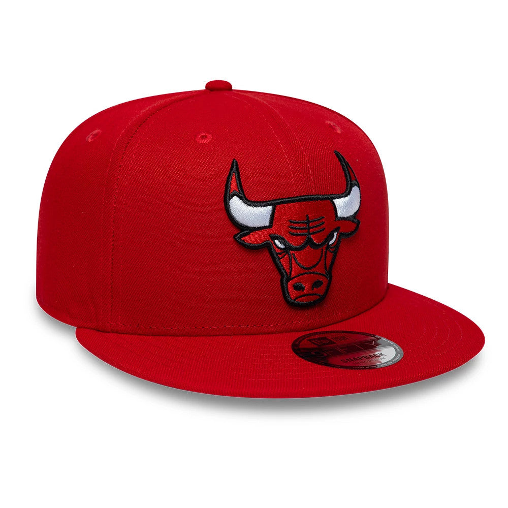 New Era Chicago Bulls NBA Red 9FIFTY Snapback Adjustable Cap