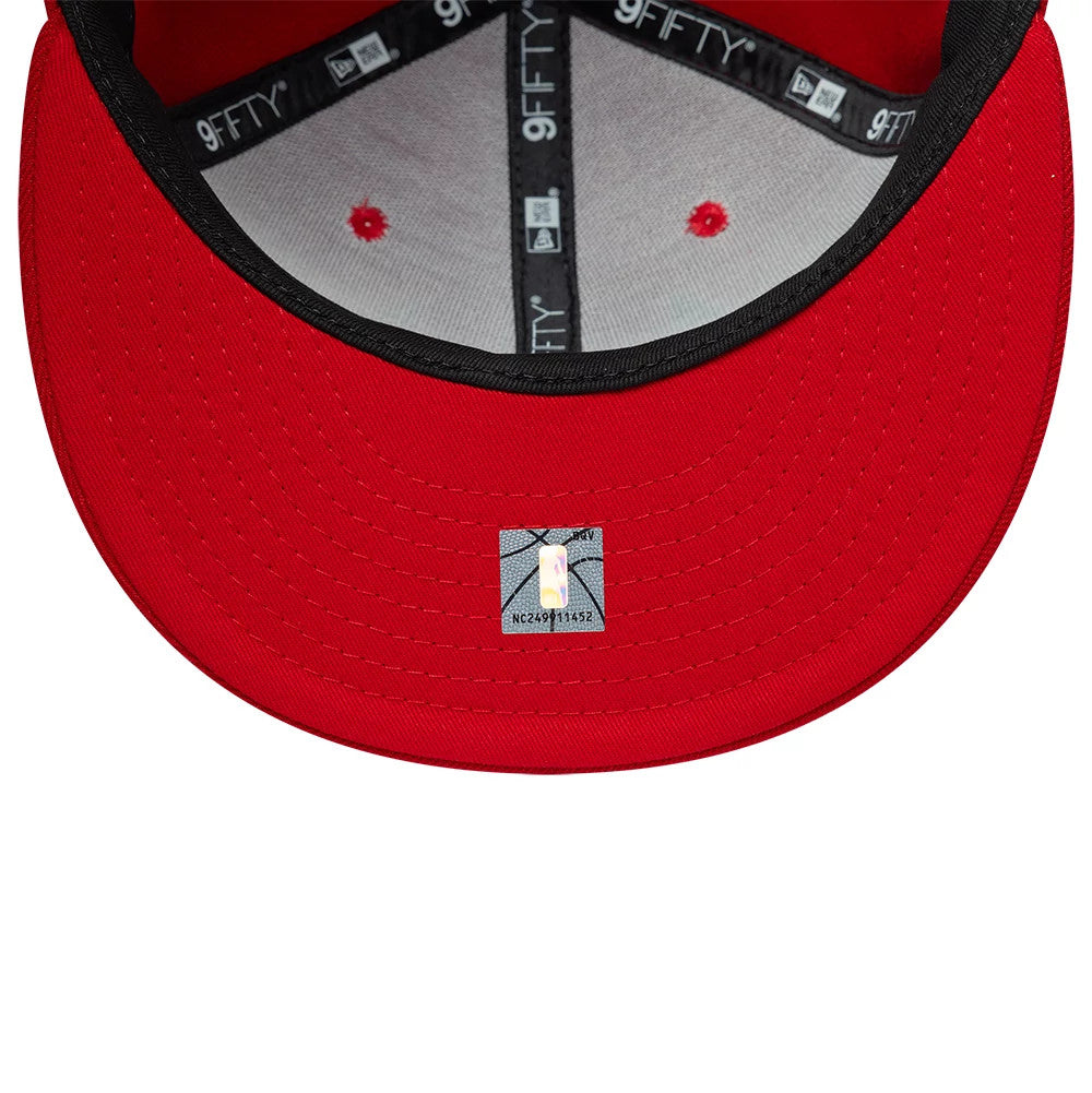 New Era Chicago Bulls NBA Red 9FIFTY Snapback Adjustable Cap