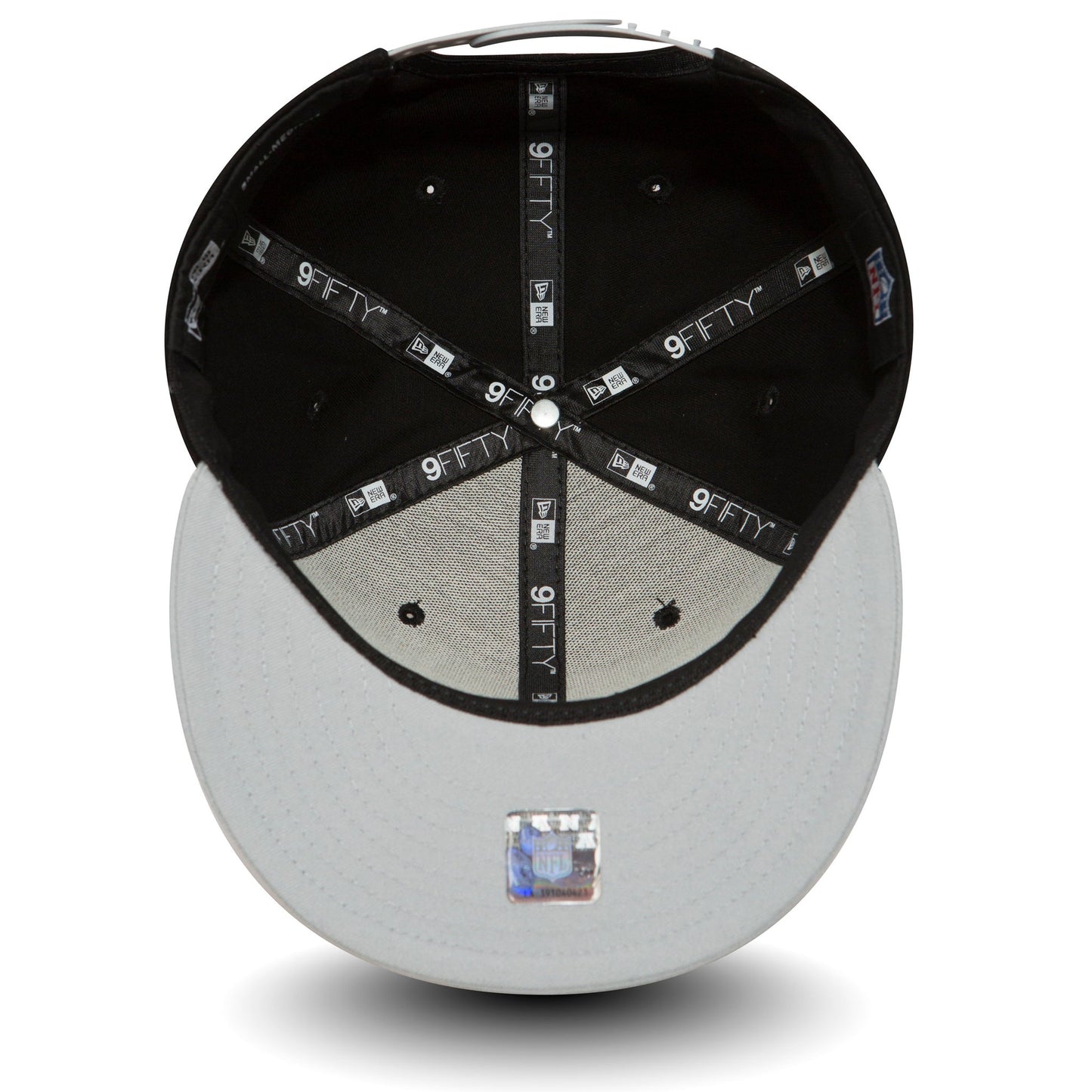 New Era NFL Las Vegas Raiders Black/Grey 9FIFTY Snapback Adjustable Cap
