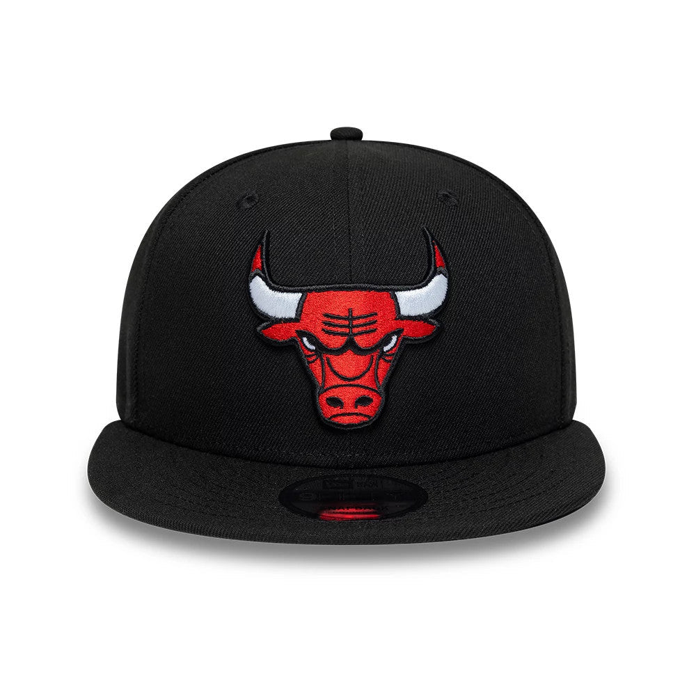 New Era Chicago Bulls NBA Core Black 9FIFTY Snapback Adjustable Cap