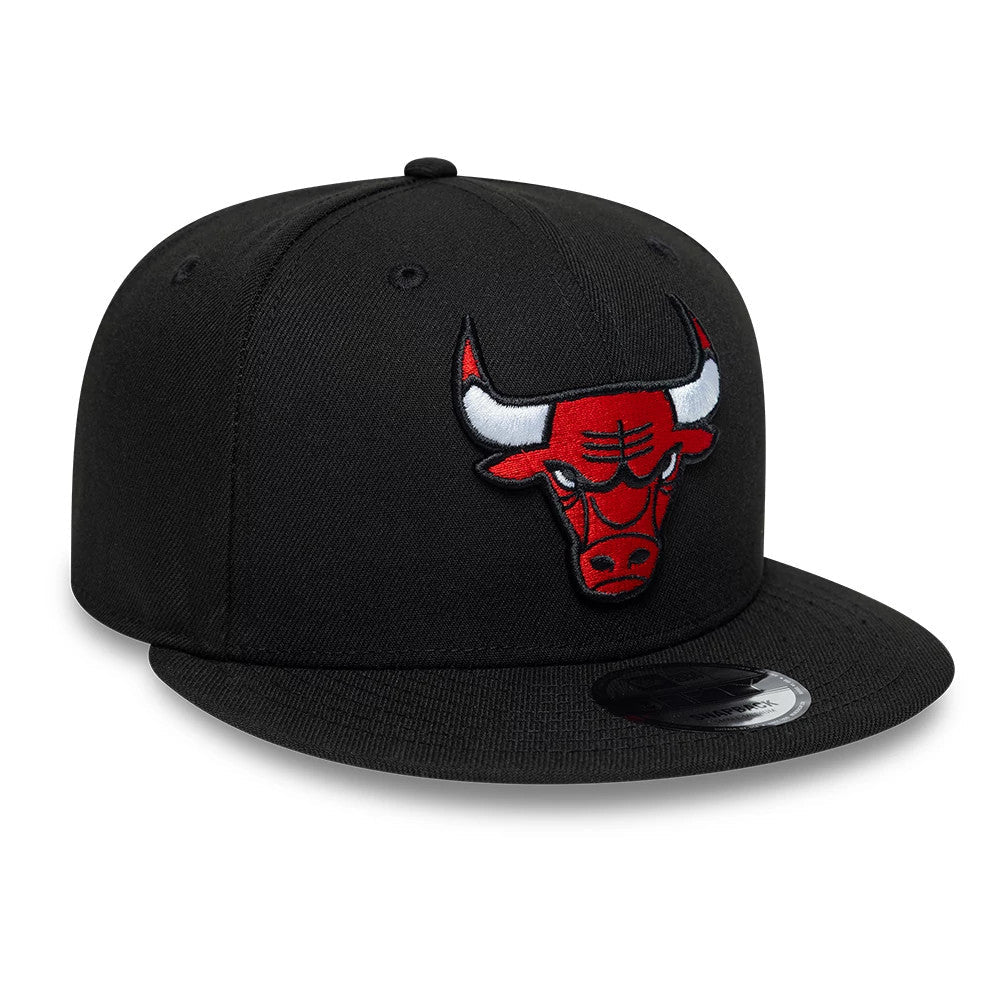 New Era Chicago Bulls NBA Core Black 9FIFTY Snapback Adjustable Cap