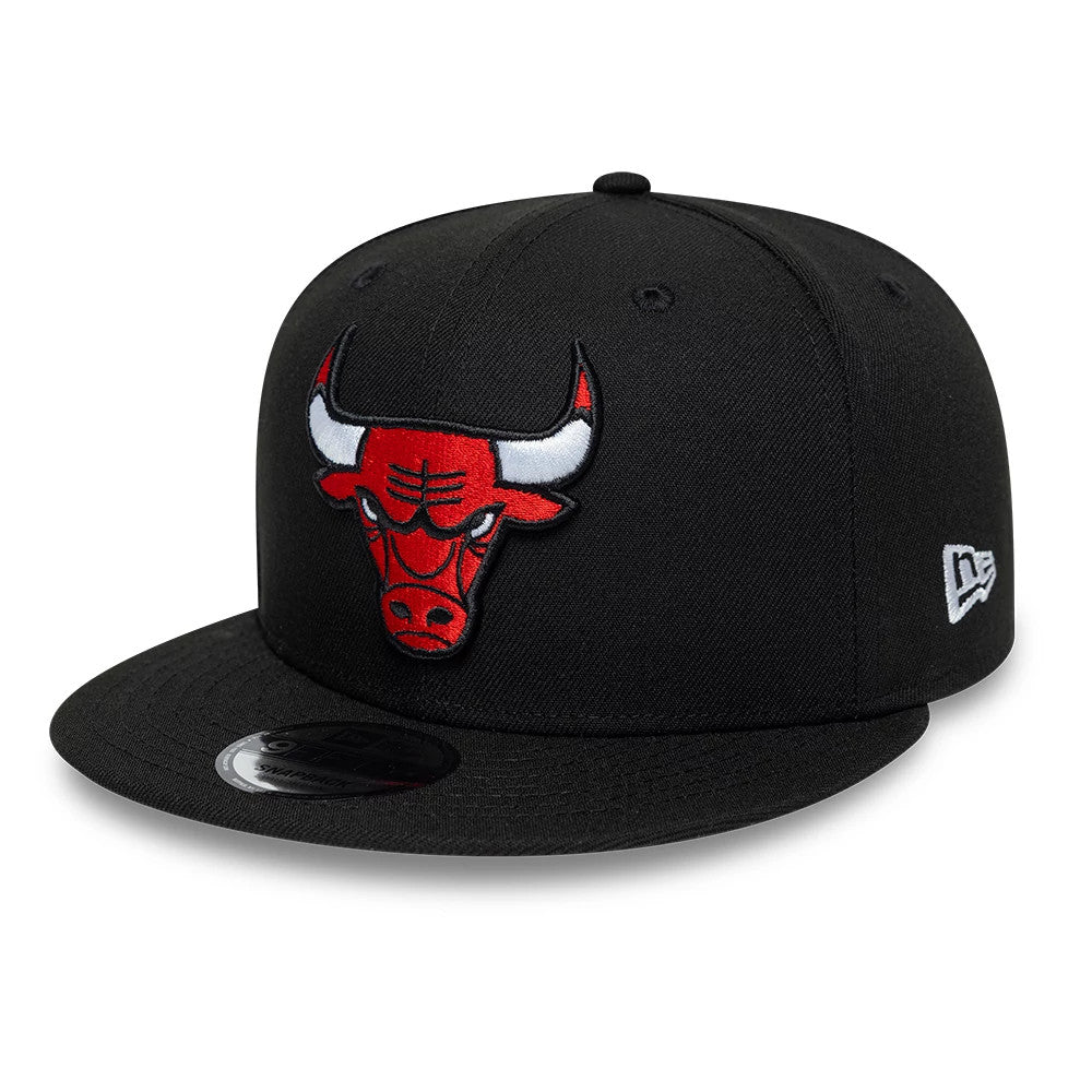 New Era Chicago Bulls NBA Core Black 9FIFTY Snapback Adjustable Cap