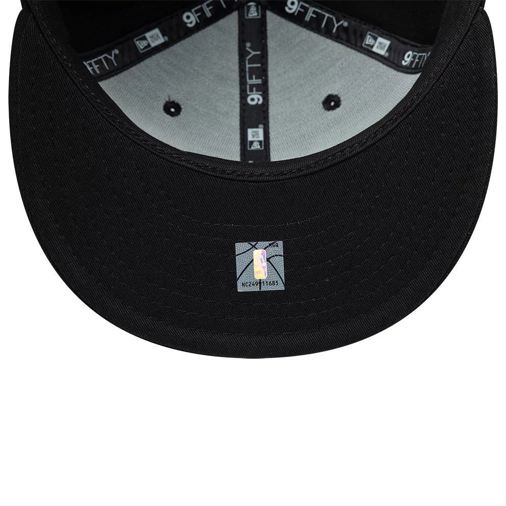 New Era LA Lakers NBA Core Black 9FIFTY Snapback Adjustable Cap