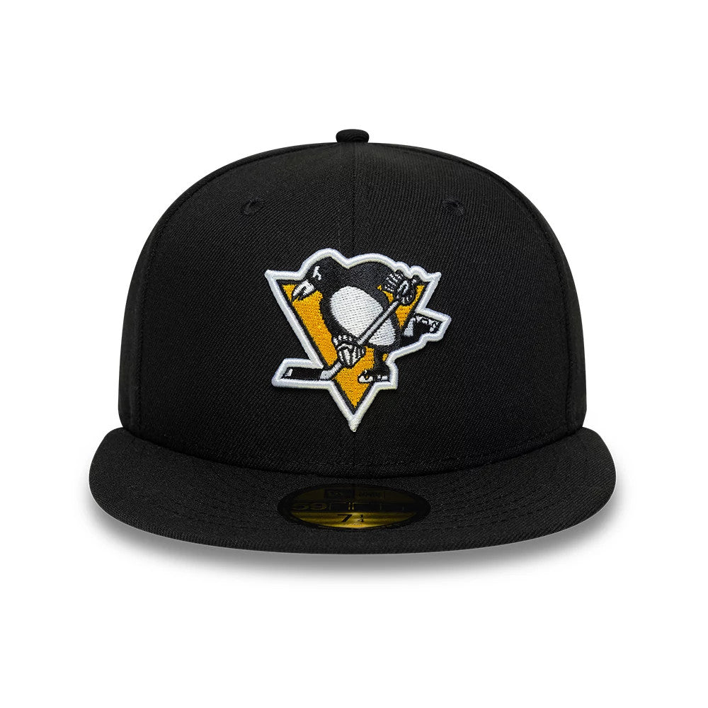 New Era Pittsburgh Penguins NHL Basic Black 59FIFTY Fitted Cap