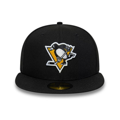 New Era Pittsburgh Penguins NHL Basic Black 59FIFTY Fitted Cap