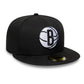 New Era Brooklyn Nets NBA Basic Black 59FIFTY Fitted Cap