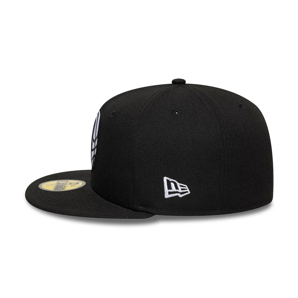 New Era Brooklyn Nets NBA Basic Black 59FIFTY Fitted Cap