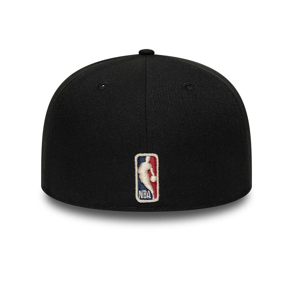 New Era Milwaukee Bucks NBA Hardwood Classic Black 59FIFTY Fitted Cap