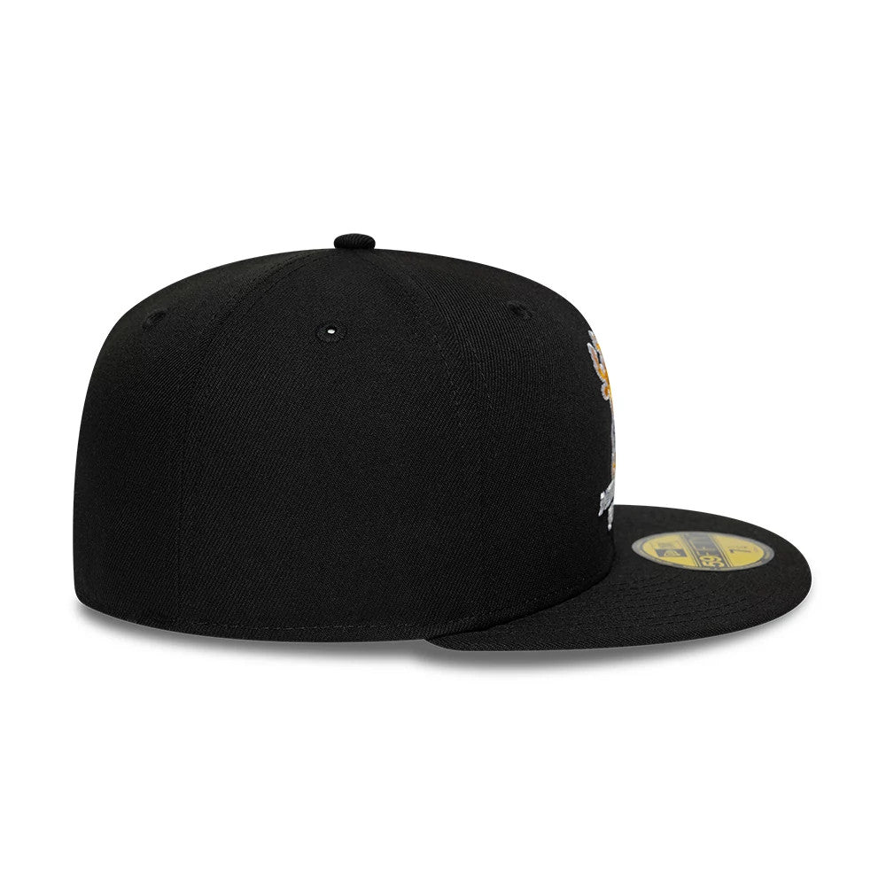 New Era Milwaukee Bucks NBA Hardwood Classic Black 59FIFTY Fitted Cap