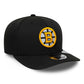 New Era Boston Bruins NHL Team Black 9SEVENTY Stretch Snap Adjustable Cap