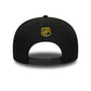 New Era Boston Bruins NHL Team Black 9SEVENTY Stretch Snap Adjustable Cap