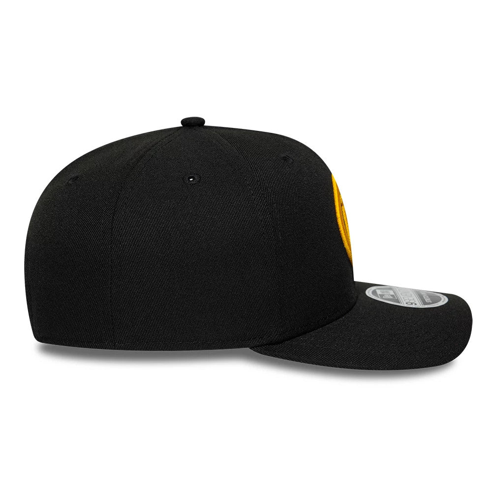 New Era Boston Bruins NHL Team Black 9SEVENTY Stretch Snap Adjustable Cap