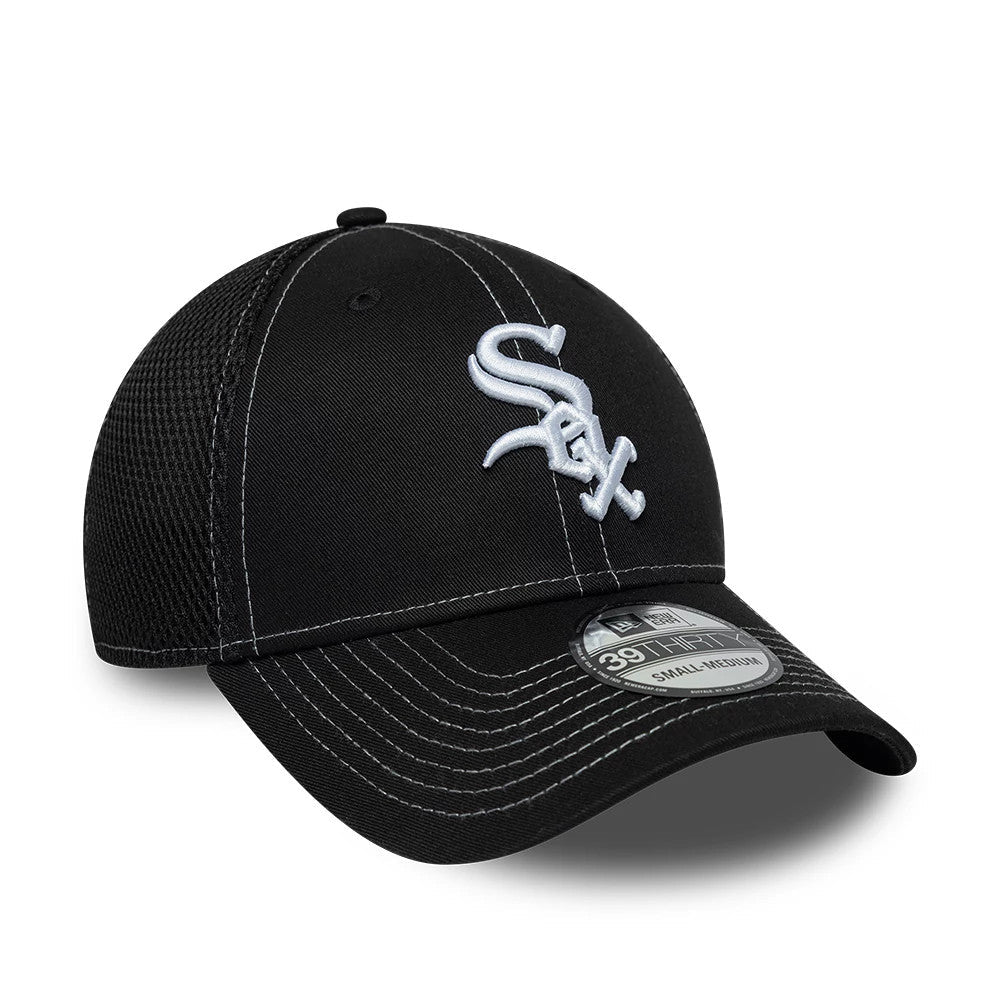 New Era Chicago White Sox MLB Neo Black 39THIRTY Stretch Fit Cap