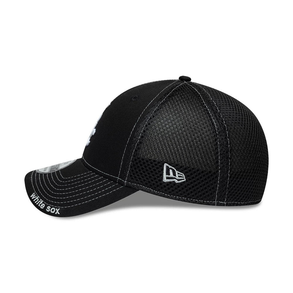 New Era Chicago White Sox MLB Neo Black 39THIRTY Stretch Fit Cap
