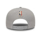 New Era San Antonio Spurs NBA Hardwood Classic Grey 9FIFTY A-Frame Snapback Adjustable Cap