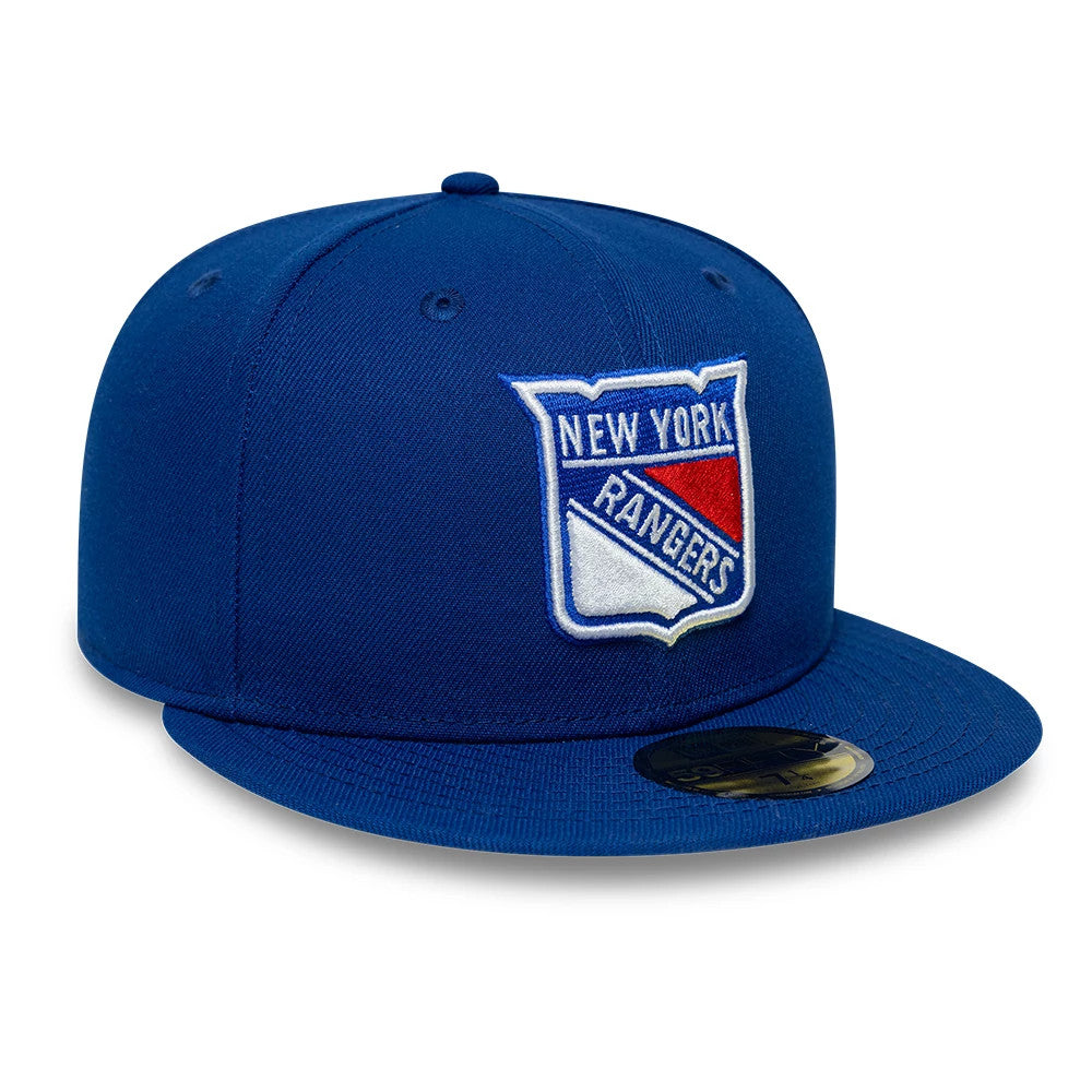 New Era New York Rangers NHL Basic Blue 59FIFTY Fitted Cap