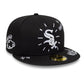 NEW ERA Chicago White Sox MLB Scribble Black 59FIFTY Fitted Cap