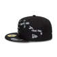 NEW ERA Chicago White Sox MLB Scribble Black 59FIFTY Fitted Cap