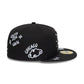 NEW ERA Chicago White Sox MLB Scribble Black 59FIFTY Fitted Cap
