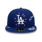 NEW ERA LA Dodgers MLB Scribble Dark Blue 59FIFTY Fitted Cap