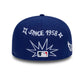 NEW ERA LA Dodgers MLB Scribble Dark Blue 59FIFTY Fitted Cap