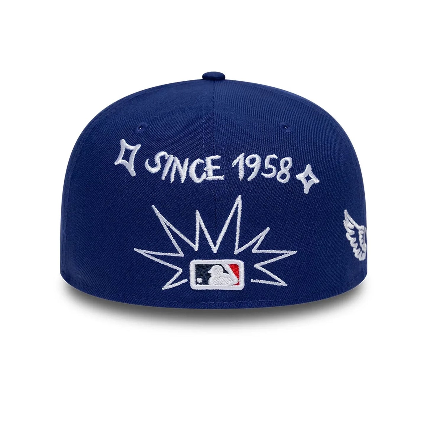 NEW ERA LA Dodgers MLB Scribble Dark Blue 59FIFTY Fitted Cap