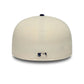 NEW ERA New York Yankees MLB Paisley Visor Cream 59FIFTY Fitted Cap
