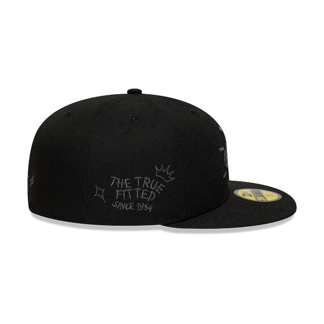 NEW ERA New Era Scribble Black 59FIFTY Fitted Cap