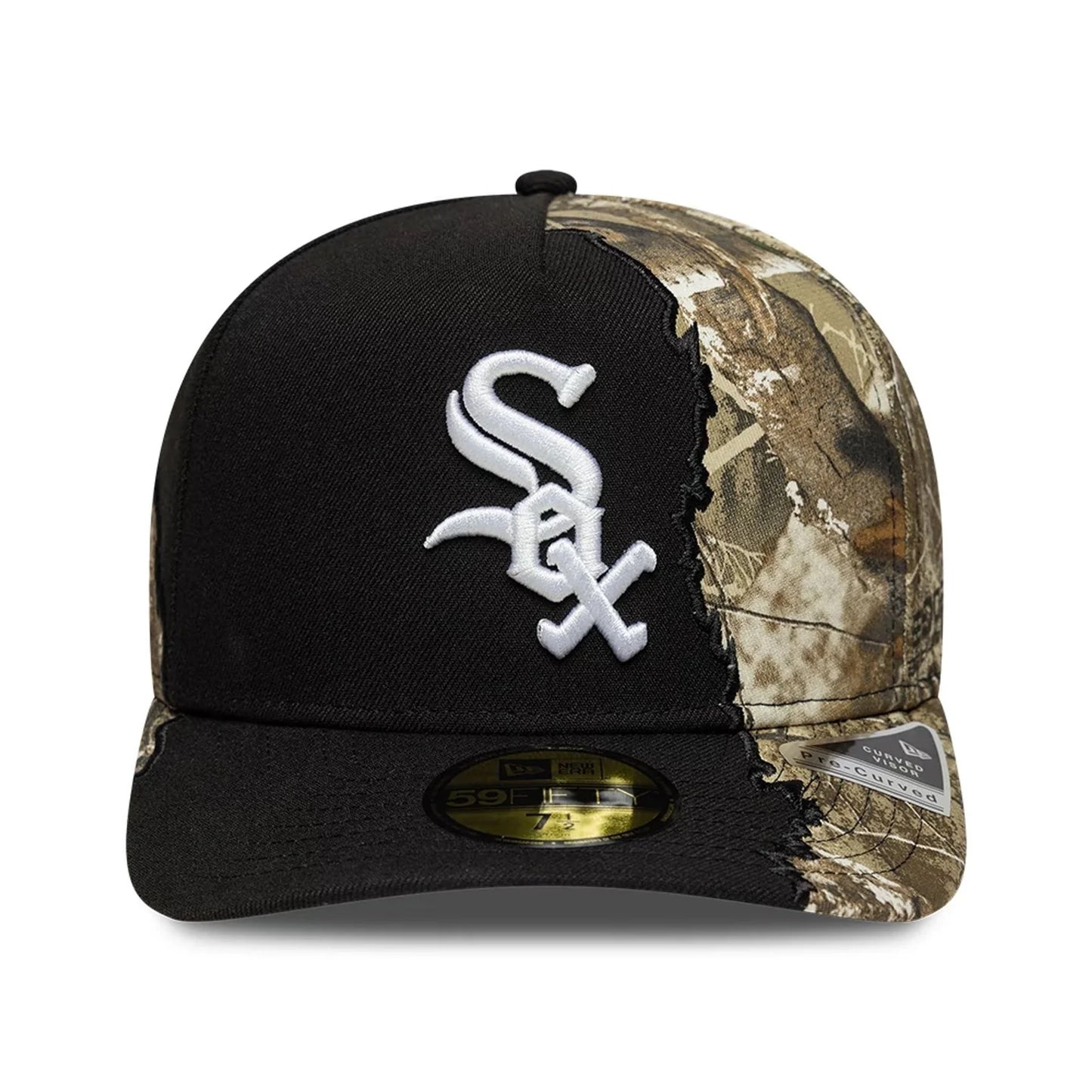 New Era Chicago White Sox MLB Split Realtree Black 59FIFTY A-Frame Fitted Cap