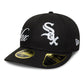 NEW ERA Chicago White Sox MLB Side Script Black Low Profile 59FIFTY Fitted Cap