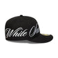 NEW ERA Chicago White Sox MLB Side Script Black Low Profile 59FIFTY Fitted Cap