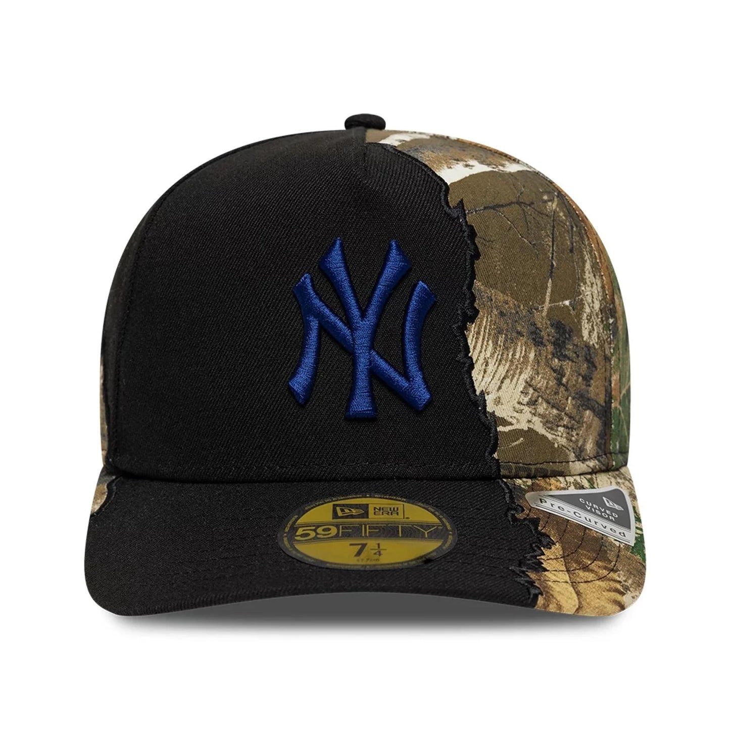 New Era New York Yankees MLB Split Realtree Black 59FIFTY A-Frame Fitted Cap