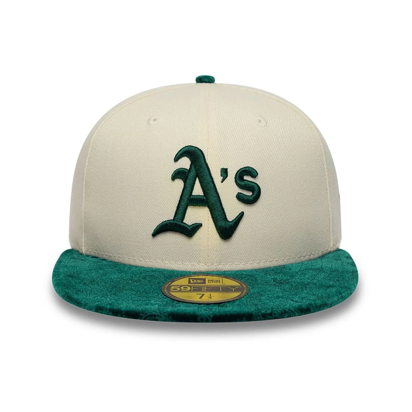 NEW ERA Athletics MLB Paisley Visor Cream 59FIFTY Fitted Cap