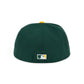 NEW ERA Oakland Athletics MLB Upside Down Dark Green 59FIFTY Fitted Cap